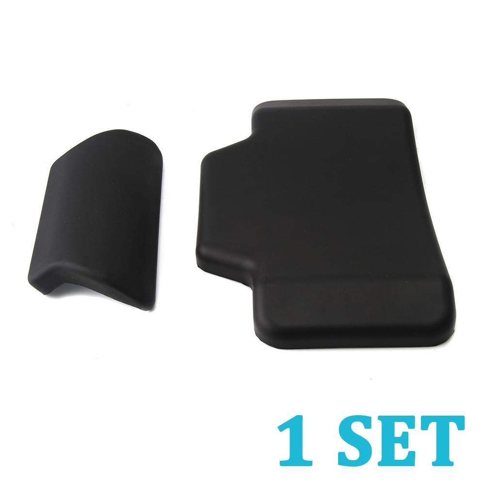 Universal Motorcycle Passenger Backrest Back Pad Motorcycle Back Cushion Top Box Trunk Cushion Tail Box Case Cushion Passenger 1 SET