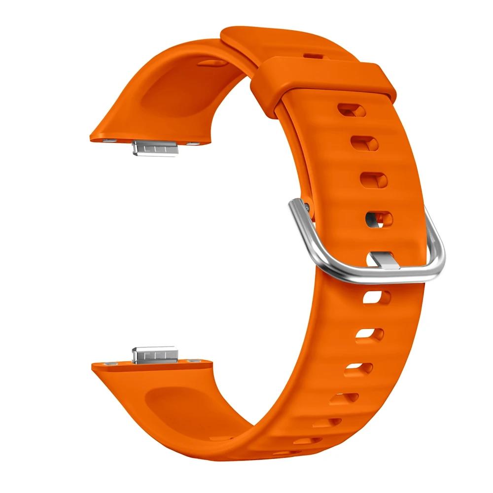 Official Style Silicone Sport Strap For Huawei Watch Fit 3 Replacement Wristband Bracelet for Huawei Watch Fit3 Correa Straps