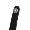 Unique Black Accordion Bellow Strap with Reinforced Edges and Secure Fastening System Suitable for Offering Durability
