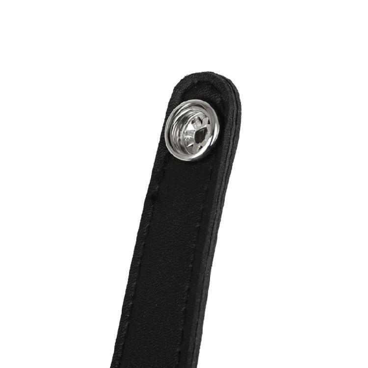 Unique Black Accordion Bellow Strap with Reinforced Edges and Secure Fastening System Suitable for Offering Durability