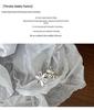 S925 Sterling Silver Open Flower Ring - Women's Versatile Korean Retro Design
