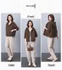 Women's Hooded Jacket: 2024 Spring/Autumn, Loose Fit, Plus Size, Casual Cardigan for Middle-Aged Moms