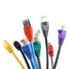 RJ-45 CAT6 CAT5e Adapter Cap Ethernet Network Cable Connector Plugs RJ45 Caps for Cat 5 CAT6 Protective Sleeve Multicolo