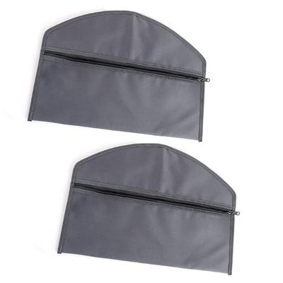 Pack Of 2 Clothes Hanger Diversion Safe Bags Hanging Secret Pocket Zippered Pouches for Travel Home Hotel Security