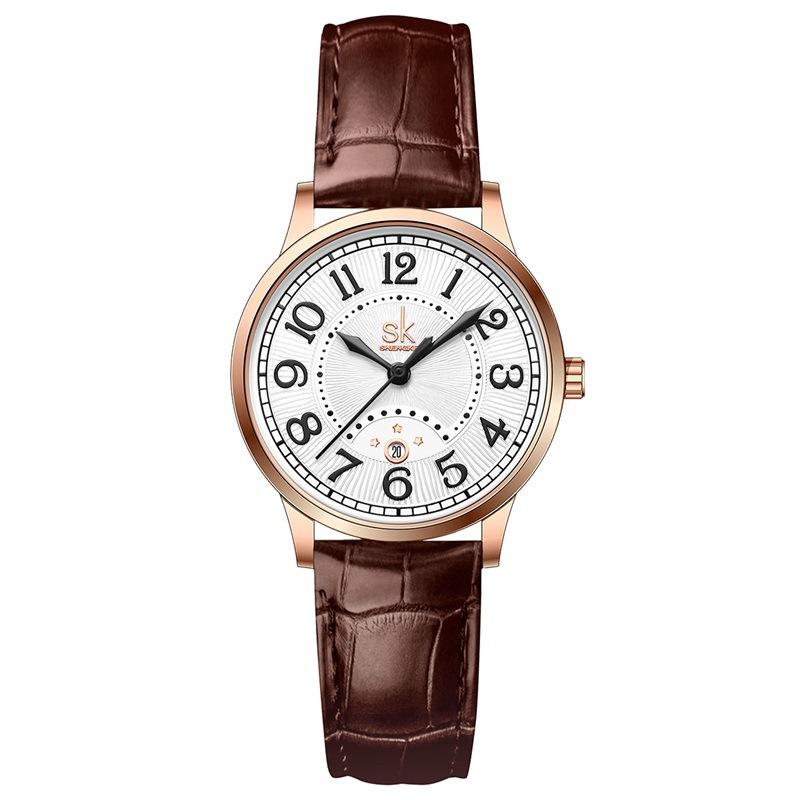 Women'S Watch Niche Square Watch Fashionable And Simple Bamboo Steel Belt Women'S Watch Women'S Quartz Watch Women'S 0178