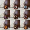 Handmade Boho Sweater Chain Vintage Leather Long Horse Pendant Unique Necklace for Women Valentine's Day Gift Idea