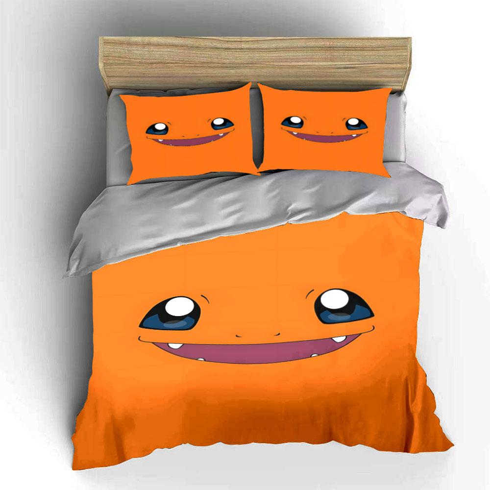 Smiling Cartoon Face Design. Bedding Sets Duvet Cover Sets Duvet Covers Pillowcases(1 * Duvet Cover 2 * Pillowcases, Without Duvet Insert)