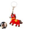 5/10 Pièces Porte-clés Année du Cheval 2026 Design Culturel Auspicieux Zodiaque Chinois Porte-bonheur Pendentif pour Sac à Dos