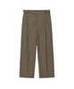 Sinkia Asymmetric Tuck Detail Gurkha Trousers Ash Olive