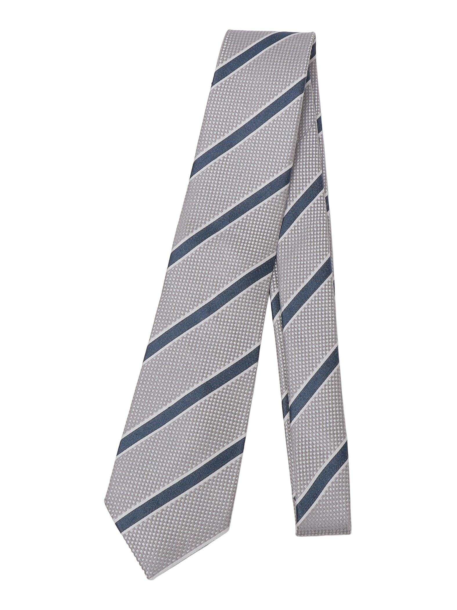

[Ships Colors] Silk Linen Tie 218200055 Sax Blue ONE SIZE