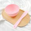 2pcs/set Silicone Mask Mud Essential Oil Bowl Mask Stick Face Mask Powder Mixing Bowl Spatula Masks Brush Skin Care Tools