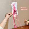 Children'S Pearl Mesh Gone Cartoon Super Fairy Princess Ribbon Braided Hair Headgear Little Girl Bow Hairpin Hair Accessories