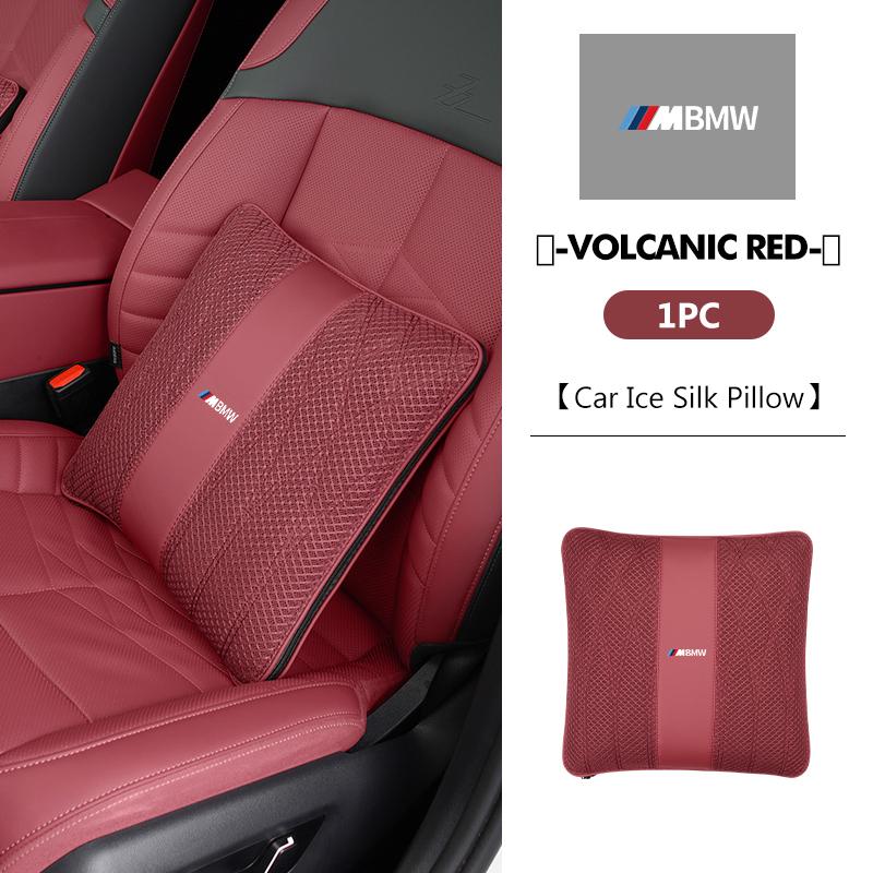 

For BMW Car Pillow And Air Conditioning Cover 2-in-1 Ice Silk Breathable Auto Accessories X1 X2 X3 X4 X5 X6 X7 G20 G30 6GT E46