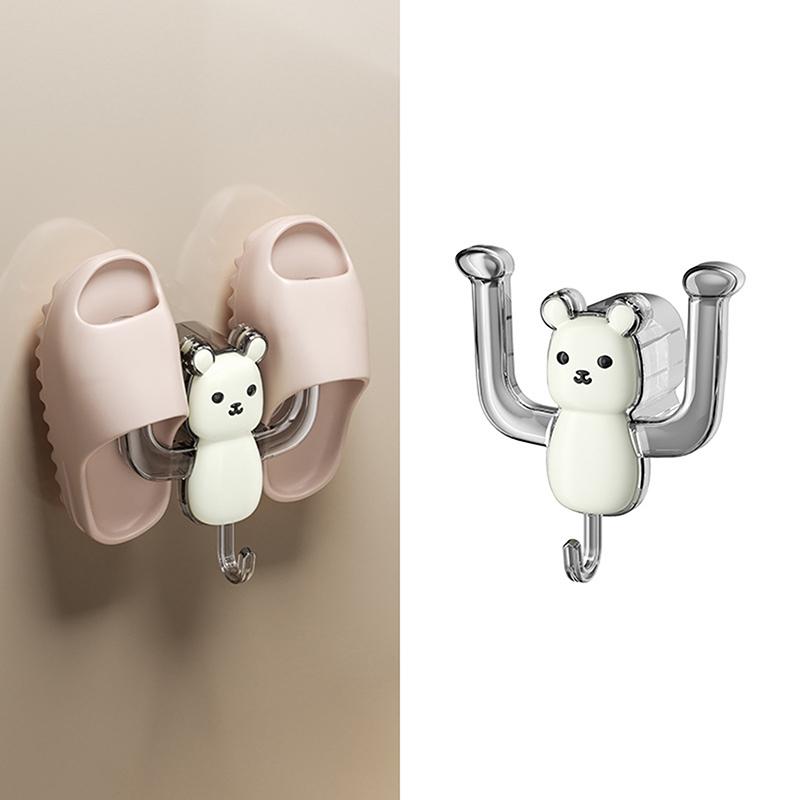 Slippers Rack No Punching Bathroom Simple Slipper Hook Toilet Drainage Rack Wall Mounted Bedroom Neat Storage Shoe Drying Rack