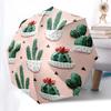 1pc Cactus Pattern Automatic Folding Umbrella, Heavy Duty 8 Rib Iron Frame,  Suitable for Travel, Daily Use, Birthday, Decor Gift  65