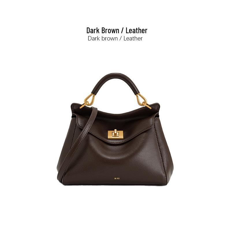JWPEI Lucia Genuine Leather Women's Buckle Crossbody & Shoulder Pillow Bag 2025
