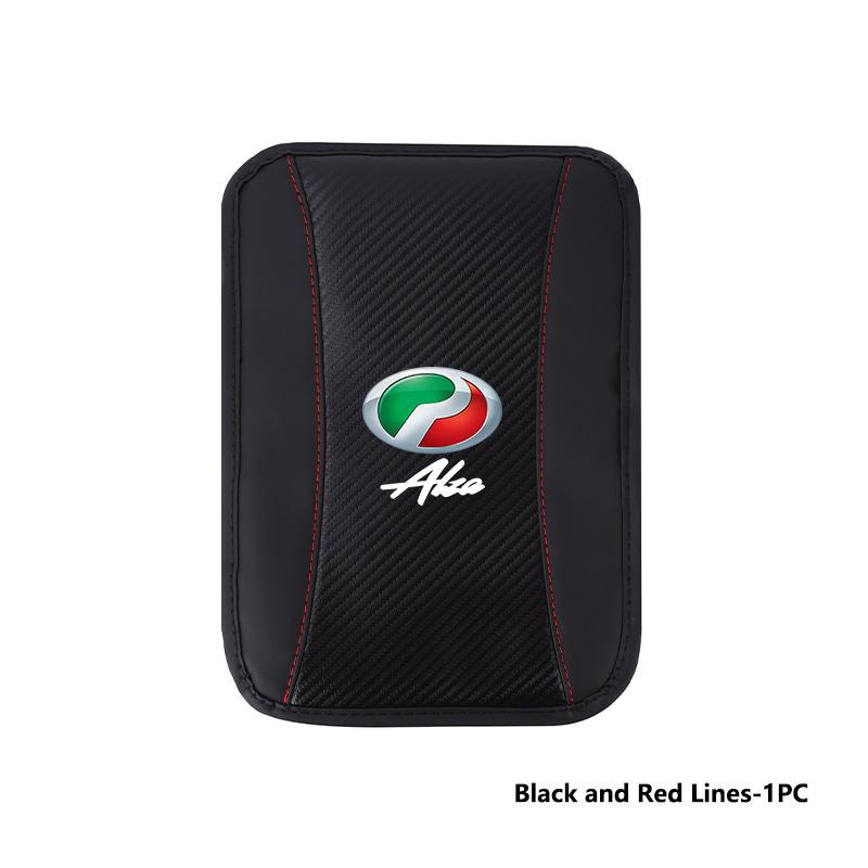 

For Perodua Carbon Fiber Leather Car Armrest Pad Auto Center Console Cushion Alza Kancil Kembara Kenari Kelisa Axia Viva Myvi