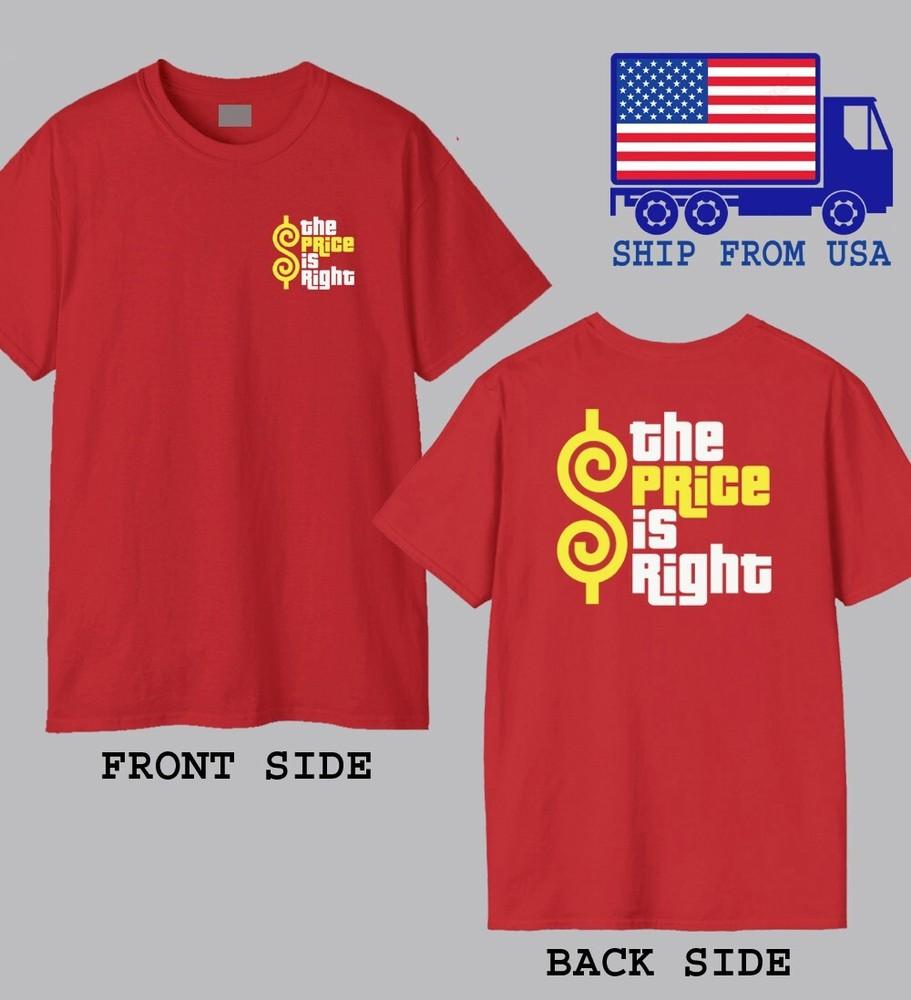 The Price is Right Tv Show Game Show Men#039;s Red Size S5XL Unisex T-Shirt S