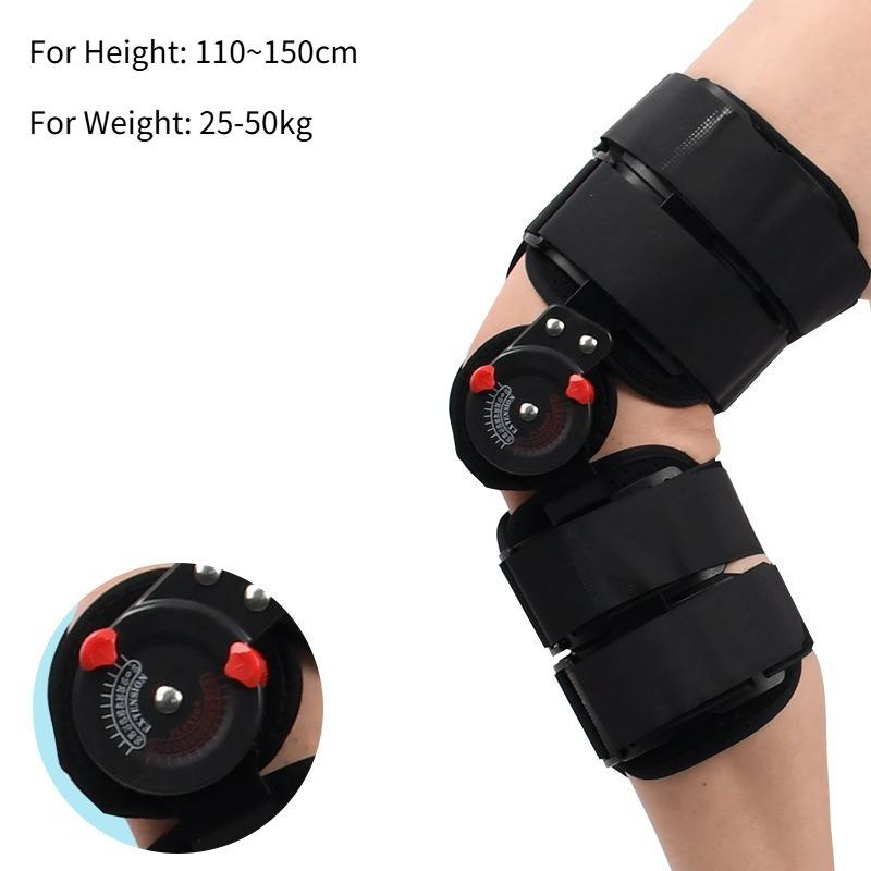 Model Orthopedic Support Stabilizer After Surgery Adjustable Hinged Knee Brace Knee Joint Fixation Stretcher Walking Assistance