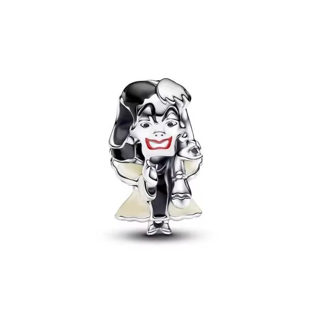 Hot Sell MINISO Disney 925 Silver Animals Mobilization Charms Beads Hot Original Bracelet Trinkets DIY Jewelry Women