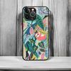 Tropical Jungle Print Leopard Sloth Shockproof For iPhone X XR XS  11 12 13 14 15 16 pro Mini MAX transparent Matte Phone Case