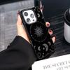 Luxury Retro Moon Sun God Matte Soft Phone Case For iPhone 17 16 15 14 Plus 13 12 11 Mini Air Pro X XS Max SE 7 8 Plus Cover