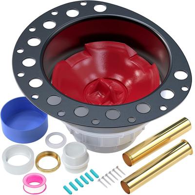 Freestanding Tub Drain Rough-in Kit, Bathtub Drain Kit with PVC Plastic Adapter