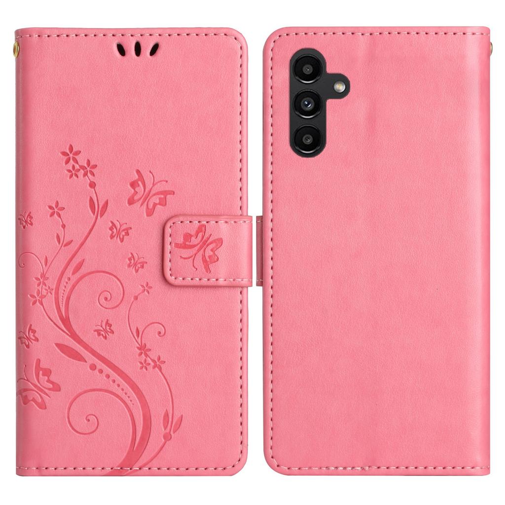 For Samsung Galaxy A16 5G/A16 4G Case PU Leather Phone Wallet Cover with Strap