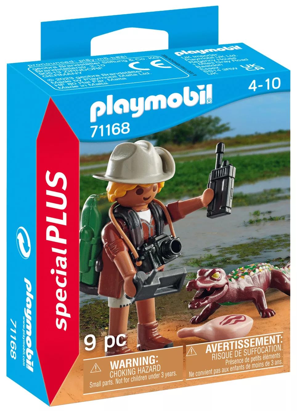 

Playmobil Special Plus Исследователь и Крокодил (2023) 71168