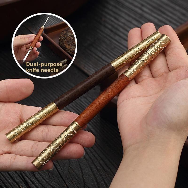 1Pc Professional Tea Knife Needle Pick Puer Tea Tools Cone Needle, Breaking Prying, Multifunction Tea Brick Tool