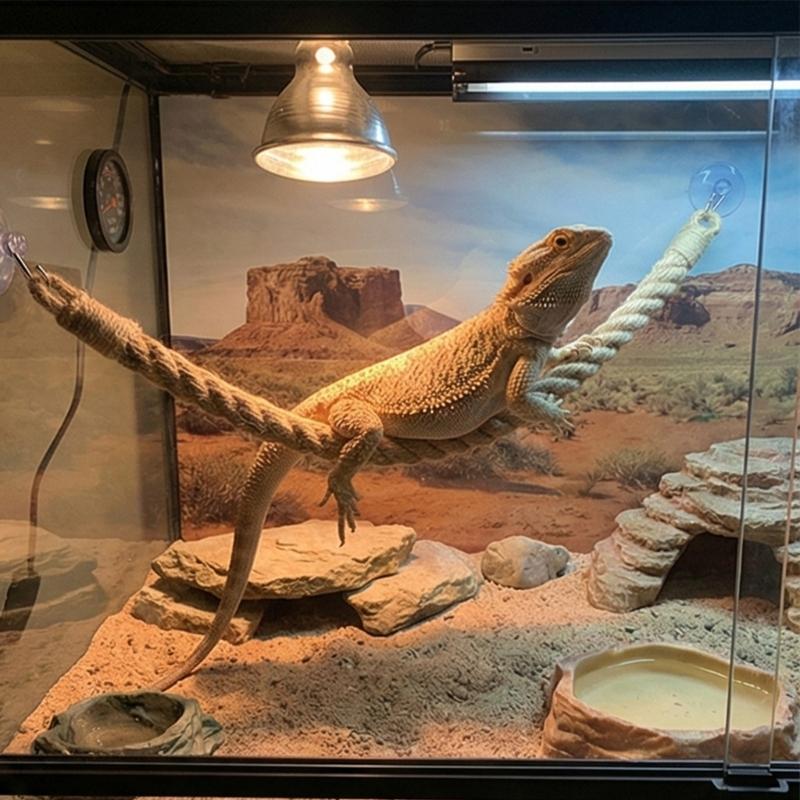 Reptiles Animal Tanks Accessory Climbing Rope Toy For Snake Climbing And Exercise Enclosure Toy for Reptiles Enrichment