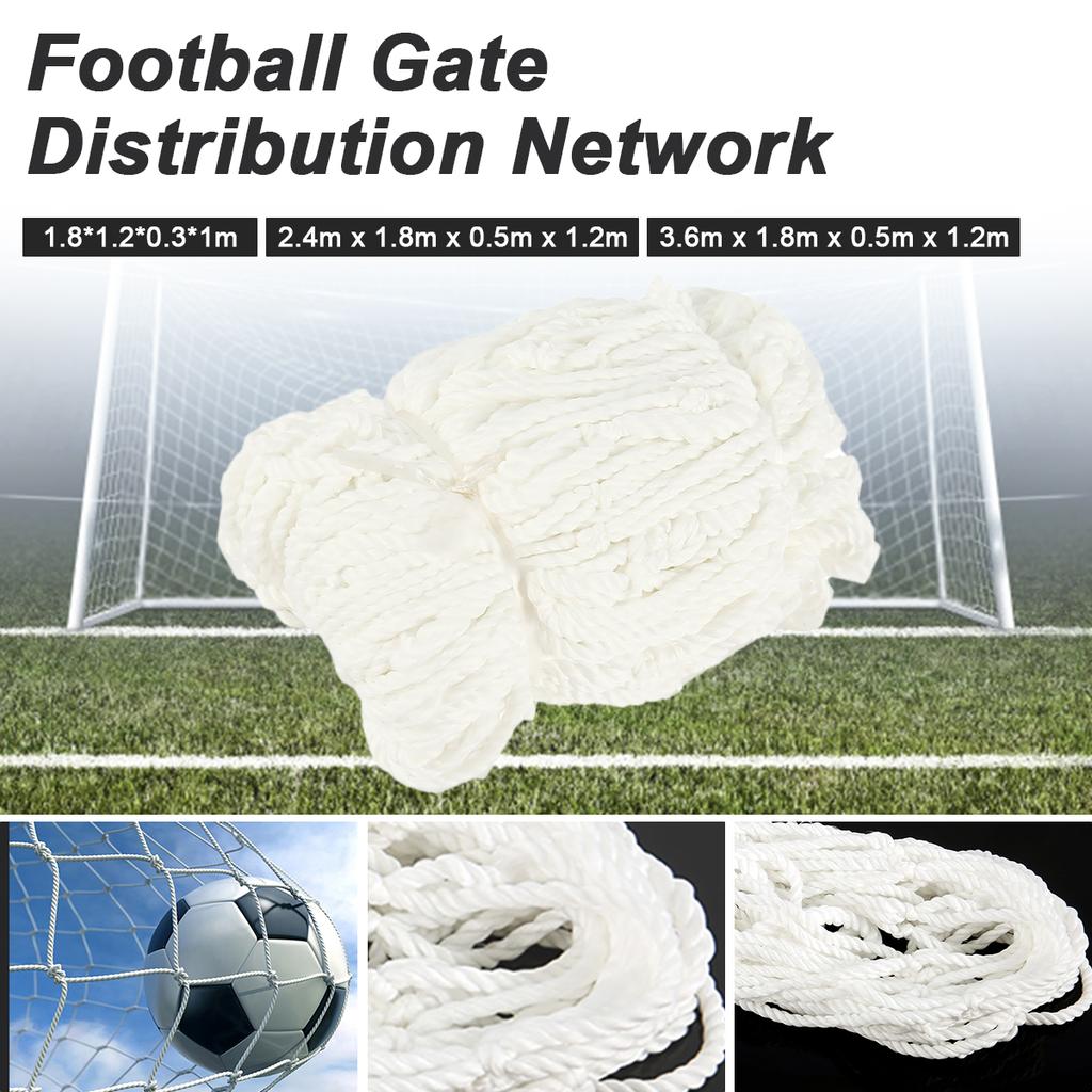 Professionelles Fußballtornetz Langlebiges Outdoor-Fußballnetz Ersatz Jugend-Sporttrainingsnetz Verschleißfestes Fußballtorpfosten-Zubehör für D