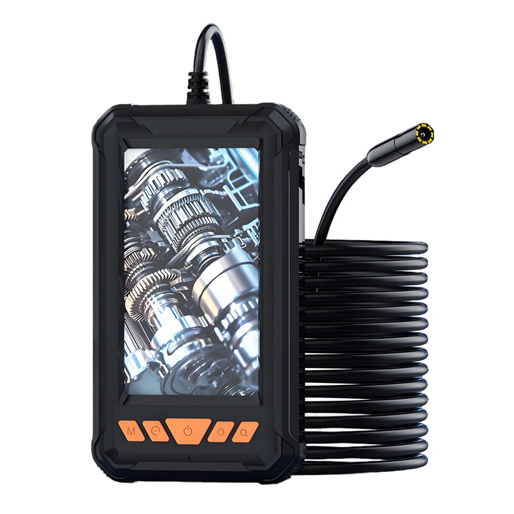 4.3 Inch 1080P Full-color Screen Automotive Endoscope Camera Waterproof 8mm Probe for Car Engine Cylinder Exhaust Diagnosis