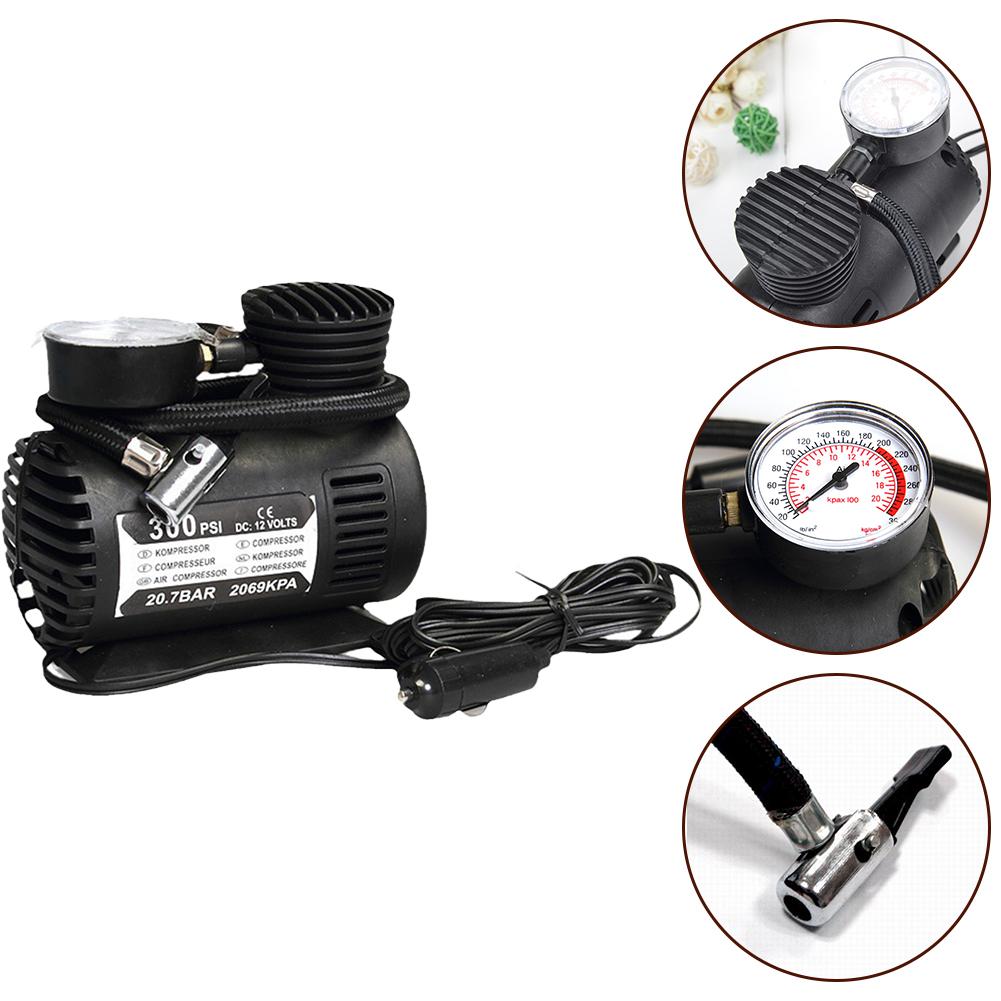 Inflator Electric Air Pump 300 PSI Accessories 12V 25L/min Compressor Igniter Use Portable Replacement Accessories
