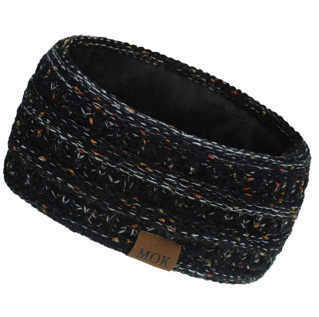 Nye Kvinner Jenter Pannebånd Vinter Cross Pannebånd Ørevarmer Hodeomslag Gave