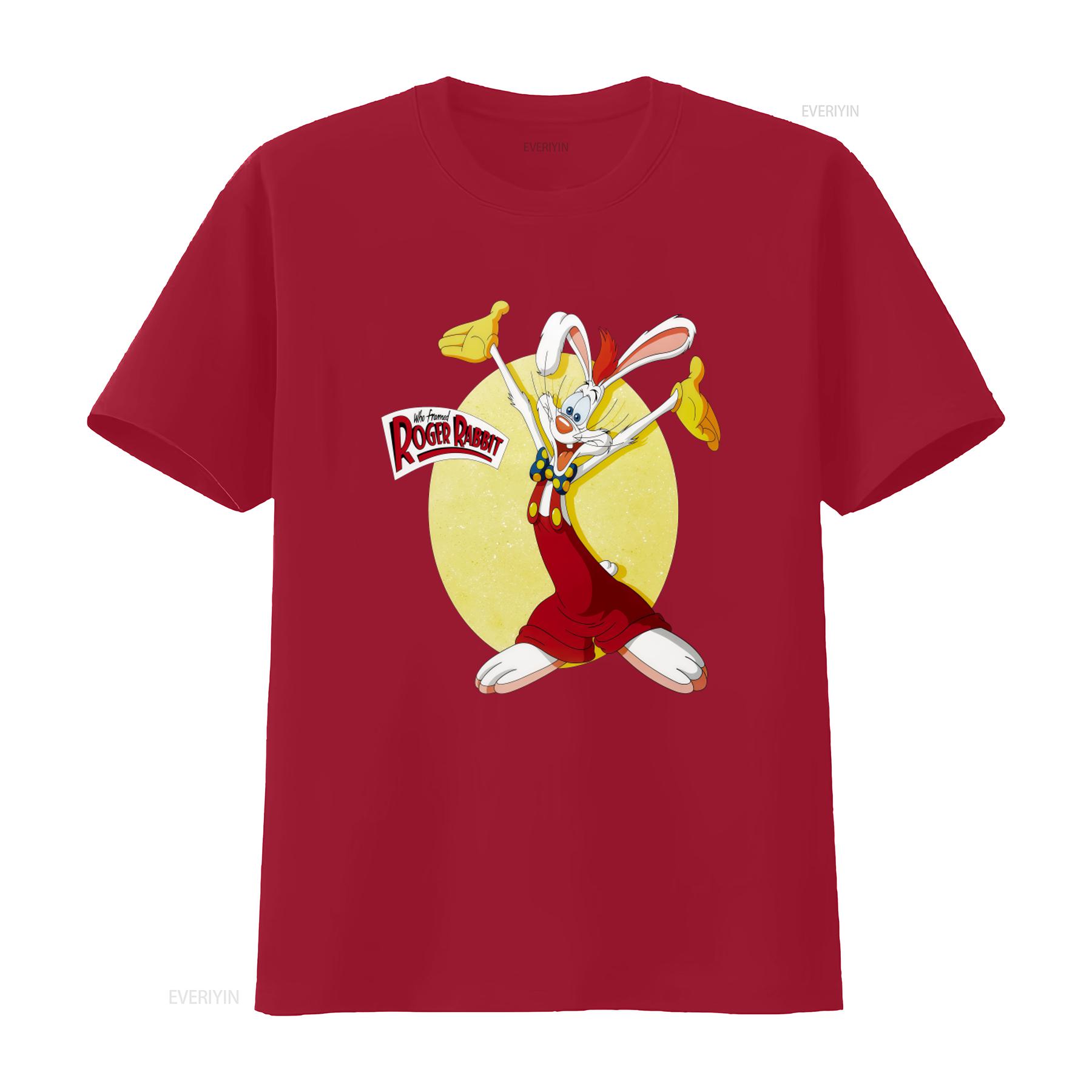 

Who Framed Roger Rabbit Cartoon Print T Shirt for All Sizes S 4XL UR197 vintage Washed Casual Versatile Slightly Stretched S