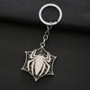 Spider-Man Series Mask Keychain Metal Pendant Creative Keyring for Kids Friends Backpack Jewelry Accessories Gift