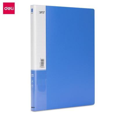 Deli 5308 A4 Strong PP Plastic Document Organizer with Long Press Clip & Board Clip