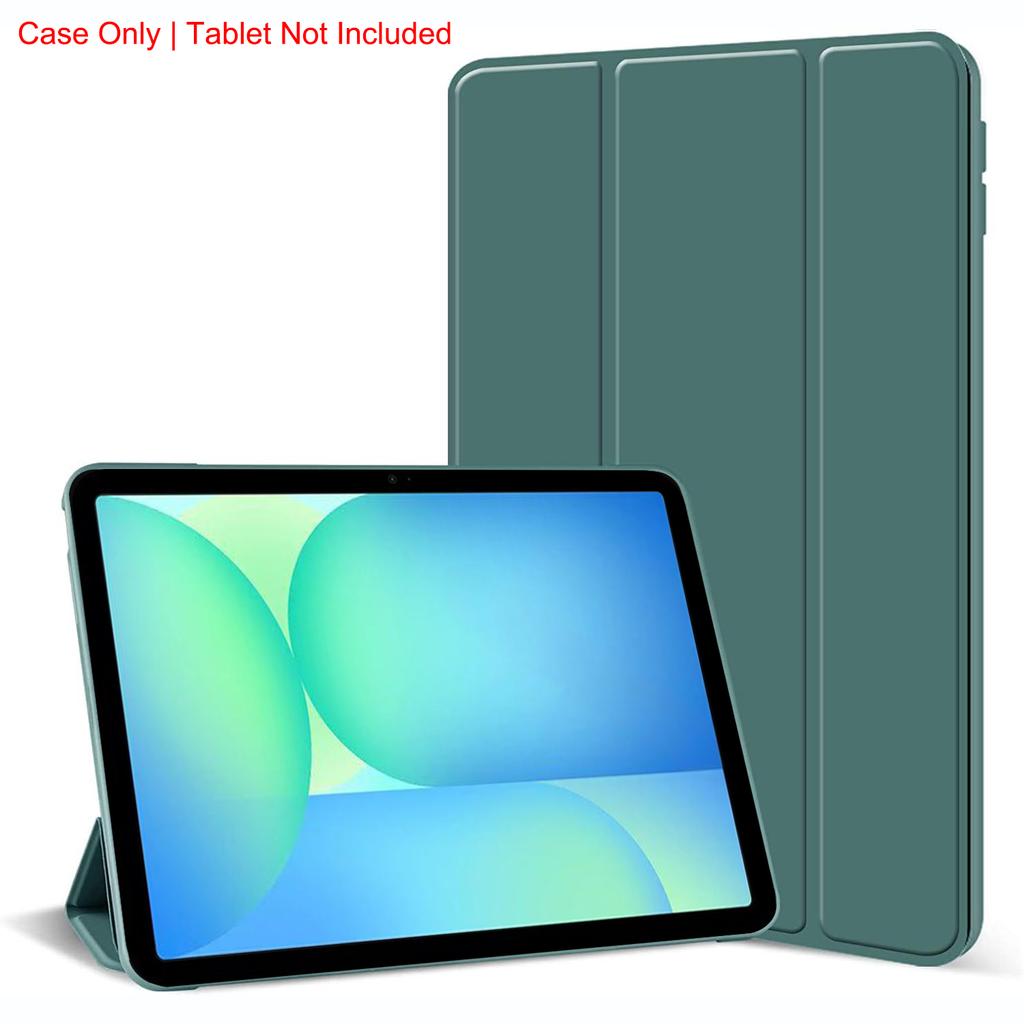 For Samsung Galaxy Tab S10/S10 FE 11'' 10.9'' SM-X720 SM-X520 Tri-fold Flip Case Magnetic Stand PU Leather Protective Cover