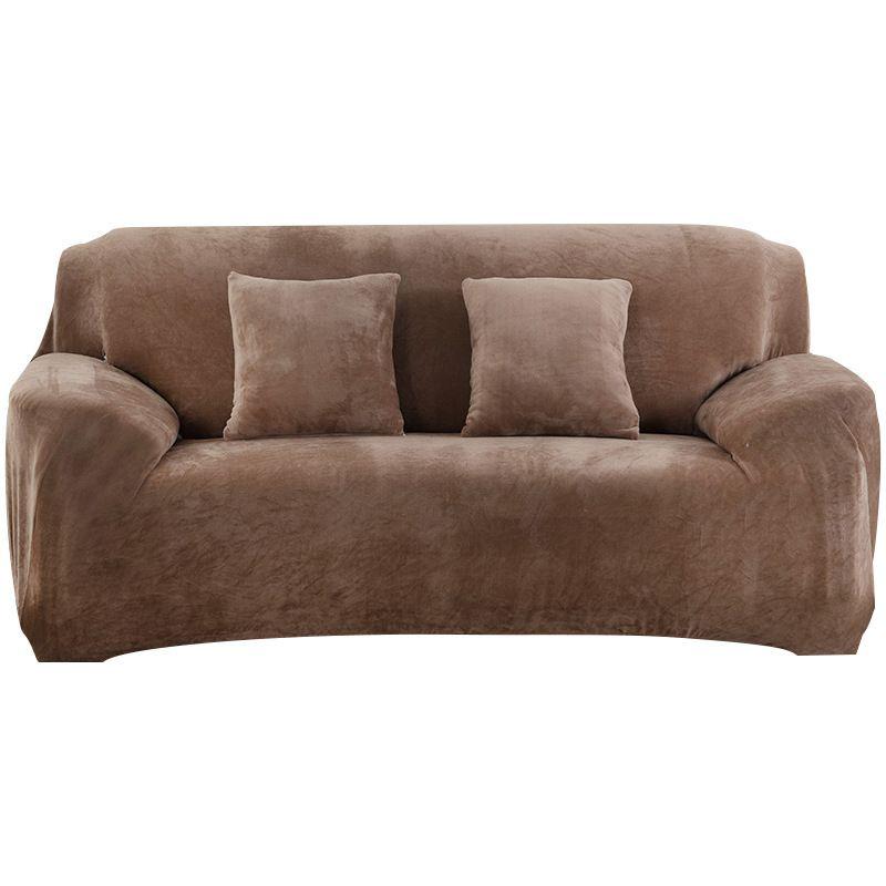 

Cover Sofa Elasticity Extensible Couch Cover Sofacovers Sectional Color Solid Camel,90x140cm/35.43x55.11in