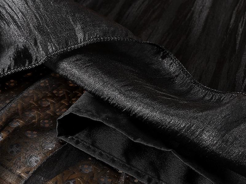 Dimanaf 2025 sommer Frauen Neue Röcke Feste Elastische Taille Gefaltete Elegante Röcke