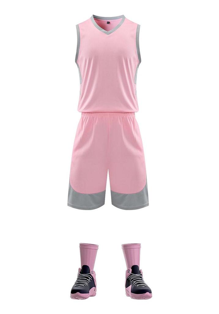 Custom Plus Size Men's Basketball Training Uniform Set
