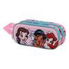 Pencil Case - KARACTERMANIA - Disney Princesses - 3D - Pink - Double Compartment