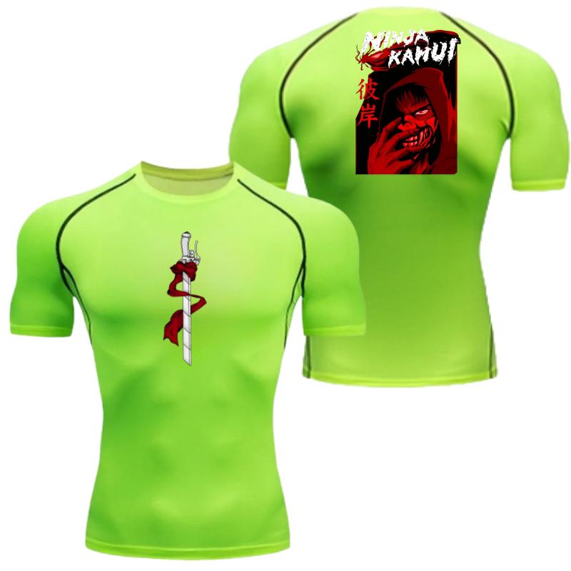 

Мужская футболка с коротким рукавом, дышащая, быстросохнущая, высокая эластичность, с принтом, для бега, велоспорта, тренировок в зале XXXL