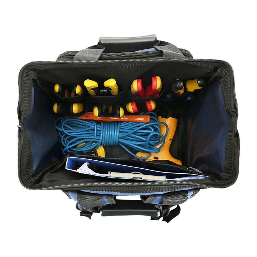 Wear-resistant Electrician Tool Bag Oxford Cloth Tool Backpack High Quality Shoulder Toolkit