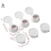 3pcs Inverted Bottle Caps Inverted Caps Flipping Bottle Set 3 Sizes Adapters Transfer Connector Get Every Drop Out Of Lotions