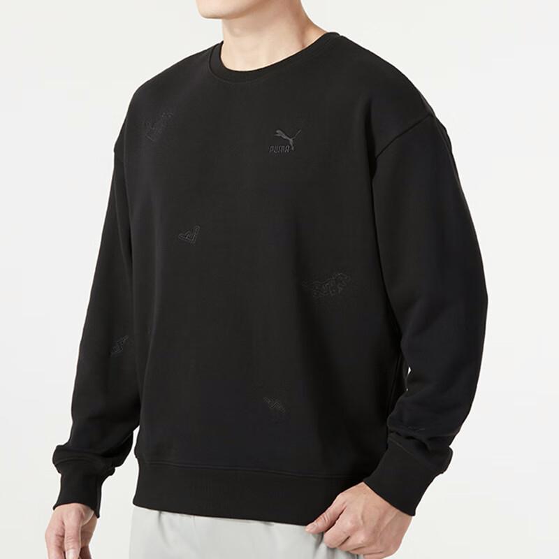 New PUMA Sweatshirts Unisex Black 625253-01