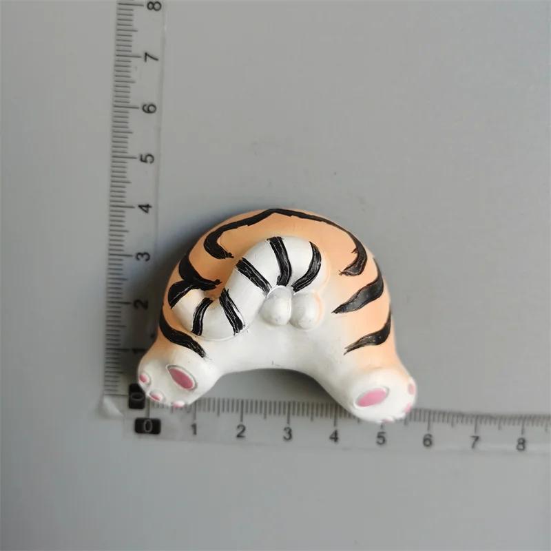 Каваї Серце Квітка Греція Тепло Тигр Магніт на холодильник Хелловін Форма Губ Мила Наклейка Магнітний Домашній Декор Подарунки для Мун Дітей