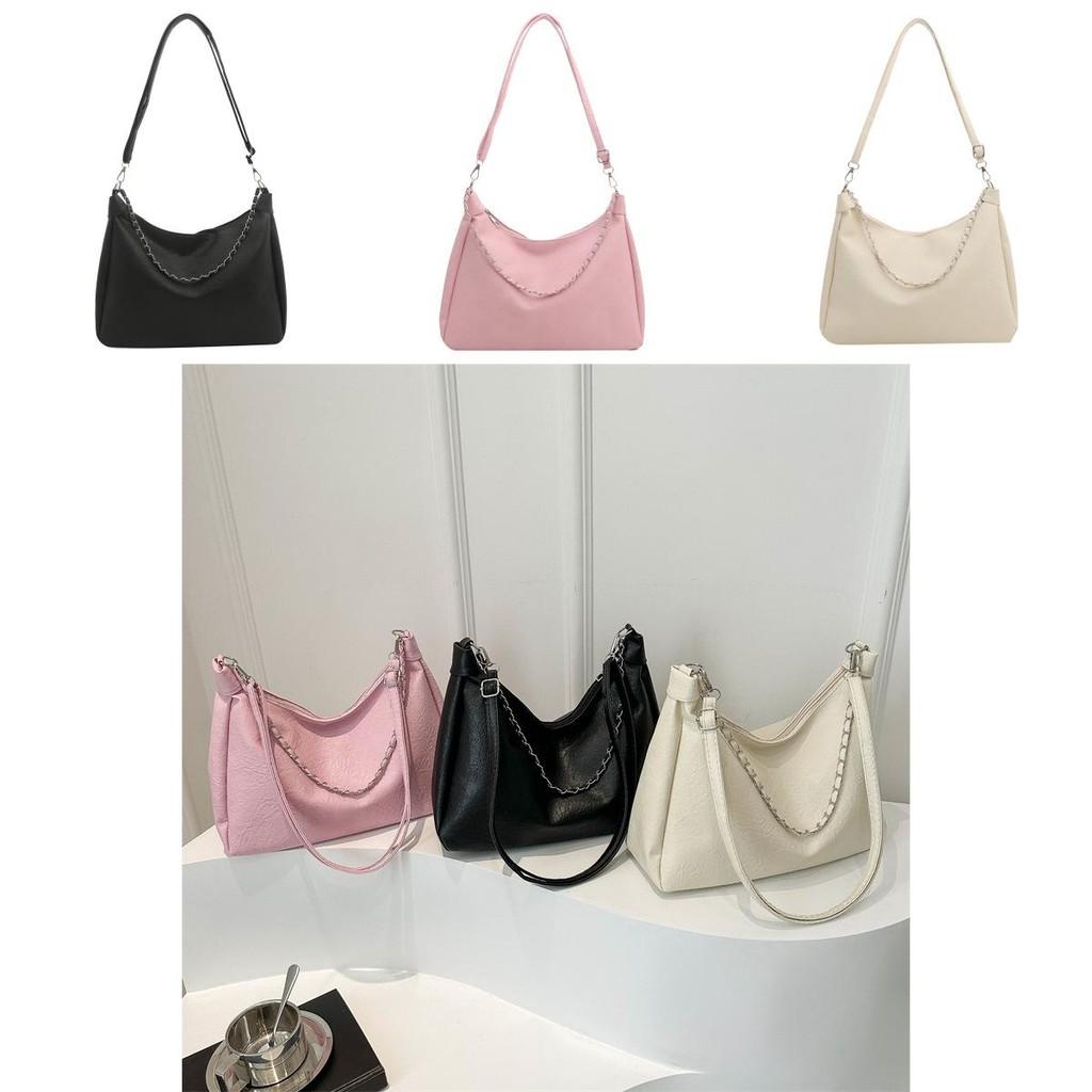Trendy Pu Leather Shoulder Bag For Women Ideal For Everyday Use In Three Colors