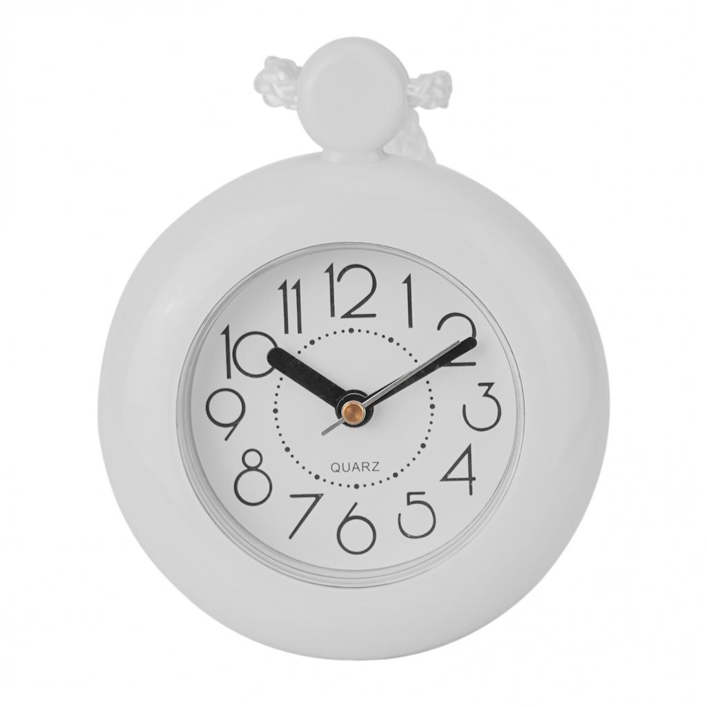 Desktop Alarm Clock Waterproof Bathroom Clock Bedroom Kitchen